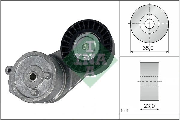 Belt Tensioner, V-ribbed belt